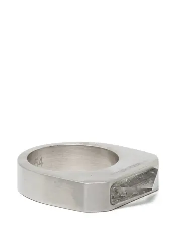RICK OWENS hollywood pyramid ring palladio