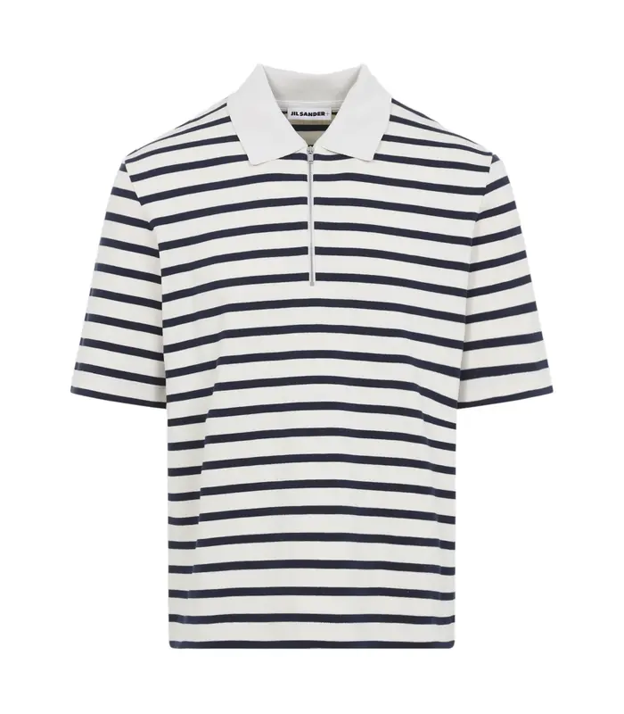 POLO 104 SS WHITE/BLUE