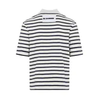 POLO 104 SS WHITE/BLUE