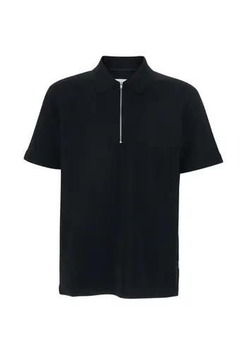 JIL SANDER polo ss black