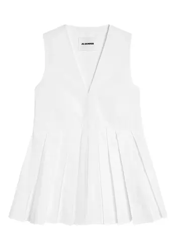 JIL SANDER top 130 pl white JIL SANDER top 130 pl white