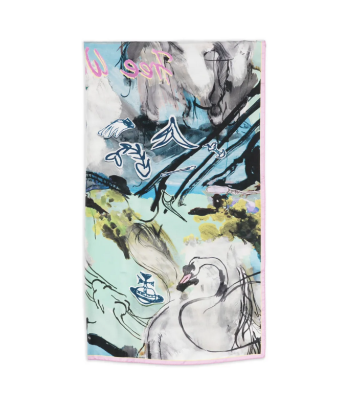 FREE WORLD SQUARE 90X90 AQUA