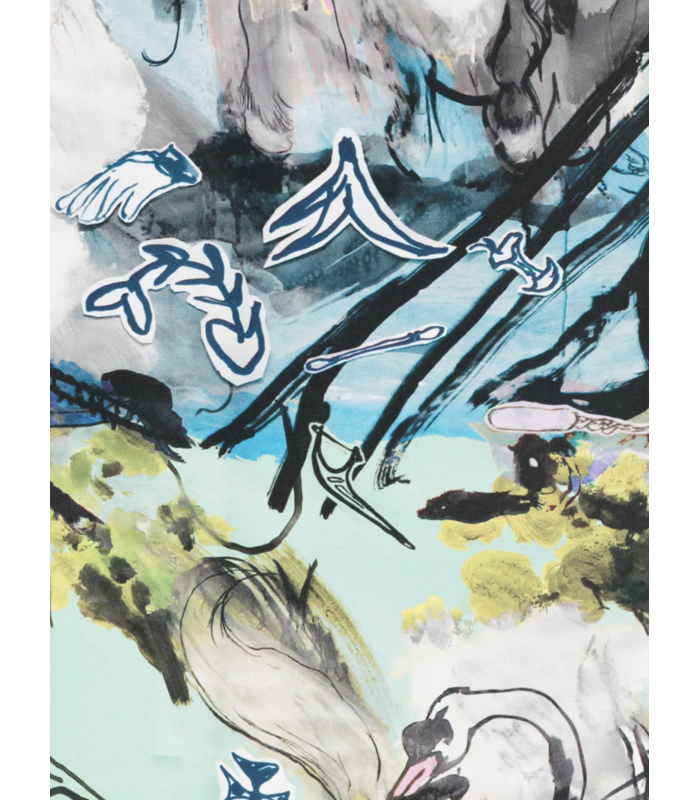 FREE WORLD SQUARE 90X90 AQUA