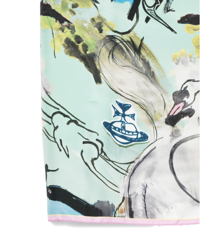 FREE WORLD SQUARE 90X90 AQUA