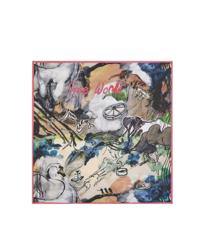 FREE WORLD SQUARE 90X90 BEIGE