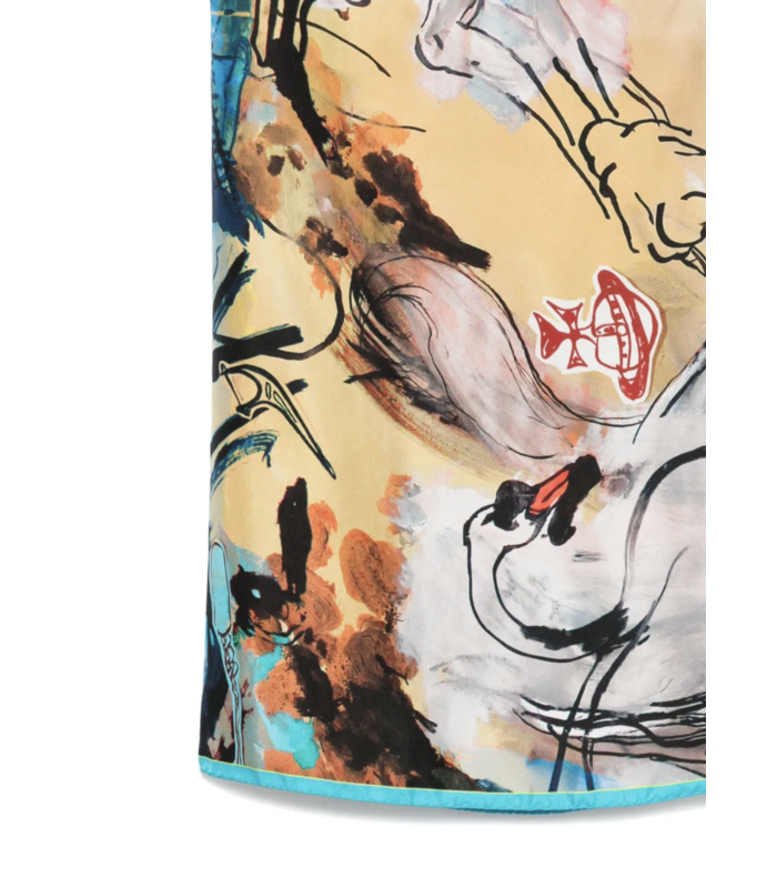 FREE WORLD SQUARE 90X90 BLUE