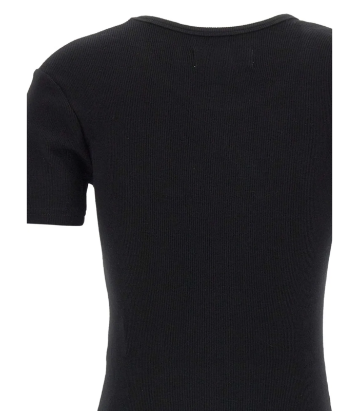 CAP SLEEVE BODYSUIT BLACK