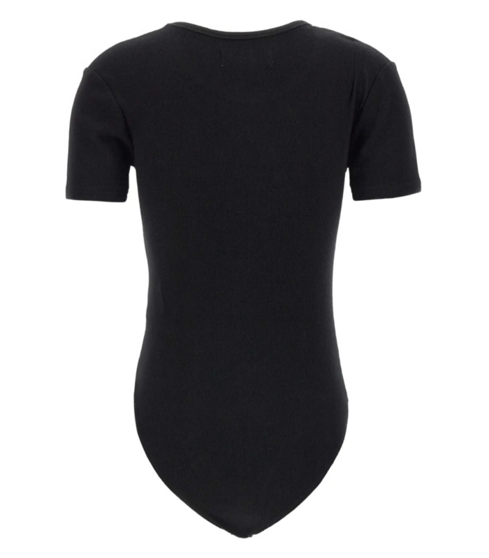 CAP SLEEVE BODYSUIT BLACK