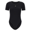 VIVIENNE WESTWOOD CAP SLEEVE BODYSUIT BLACK