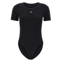 CAP SLEEVE BODYSUIT BLACK