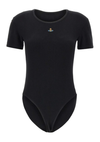VIVIENNE WESTWOOD cap sleeve bodysuit black