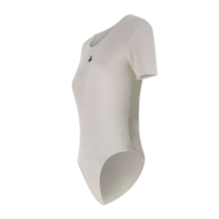 CAP SLEEVE BODYSUIT WHITE