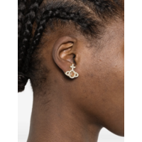 OLYMPIA CZ EARRINGS GOLD / WHITE CHAMPAGNE