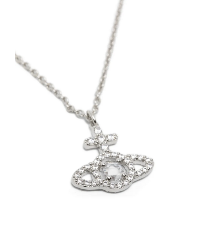OLYMPIA CZ PENDANT PLATINUM / WHITE