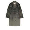 MAISON MARGIELA TRENCH COAT ARMY GREEN
