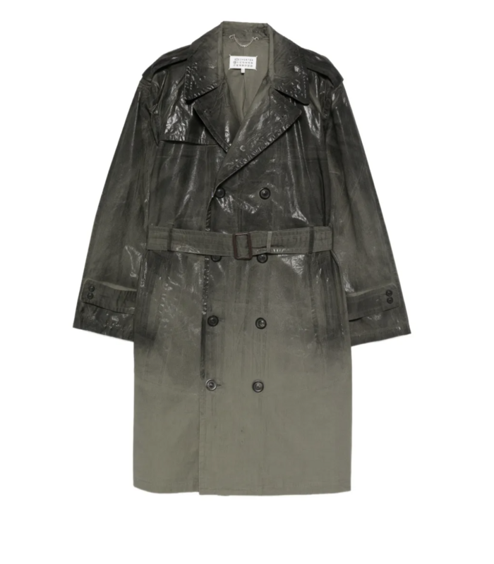 TRENCH COAT ARMY GREEN