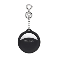CIRCLE KEYRING BLACK