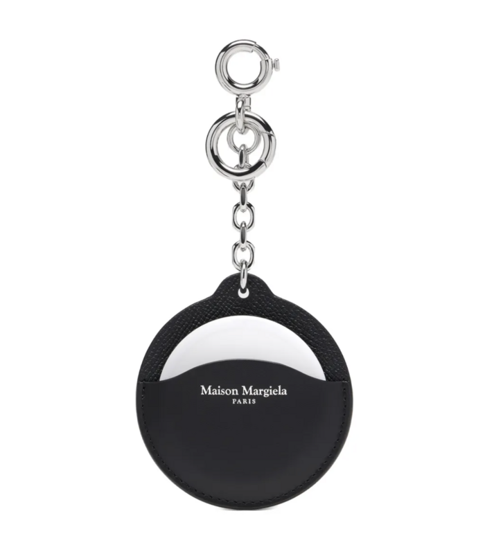CIRCLE KEYRING BLACK