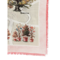 SQUARE SCARF ANTIQUE ROSE