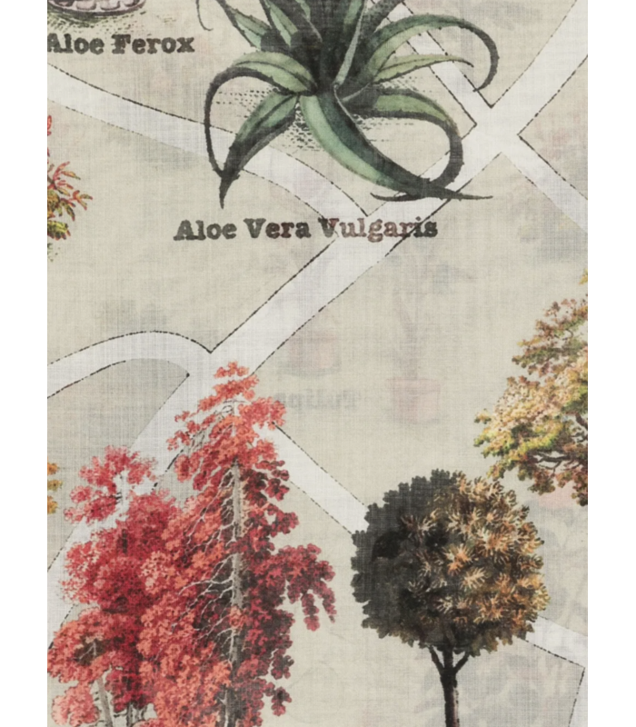 SQUARE SCARF ANTIQUE ROSE