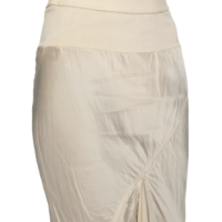A LINE BIAS SKIRT SAND