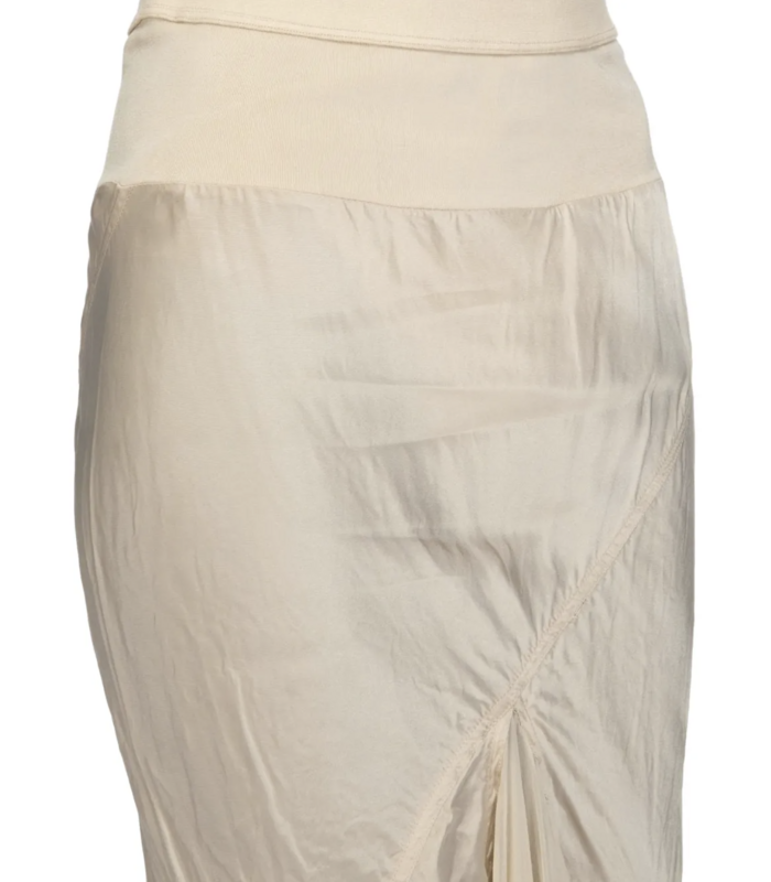 A LINE BIAS SKIRT SAND