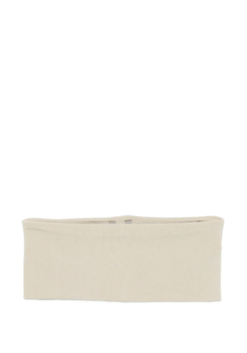 RICK OWENS t-shirt temple bandeau top sand