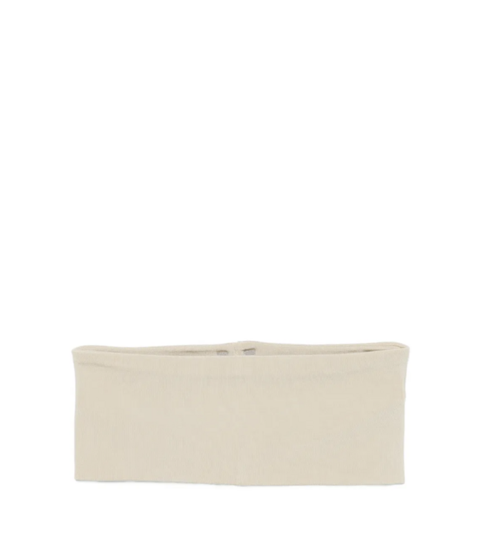 T-SHIRT TEMPLE BANDEAU TOP SAND