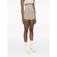 HIGHWASTED STRETCH SHORTS SAND