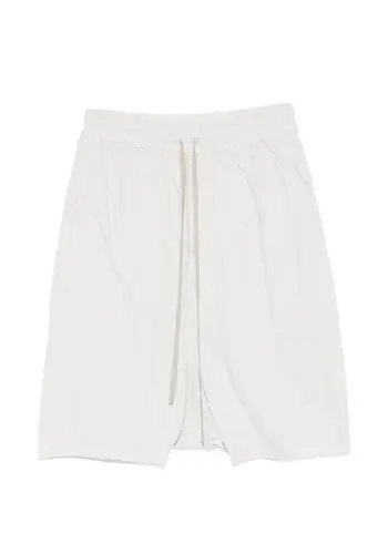 RICK OWENS DRKSHDW shorts drawstring pods milk wash