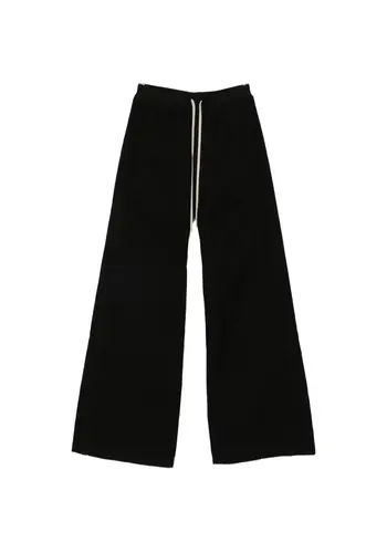 RICK OWENS DRKSHDW pantaloni wide pusher pants black