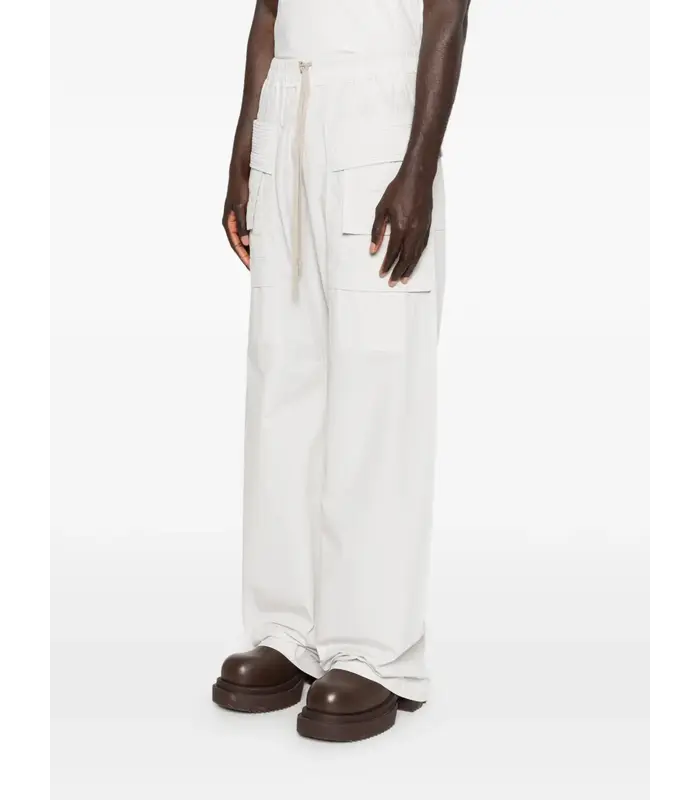 PANTALONI CREATCH WIDE CARGO DRAWSTRING MILK WASH