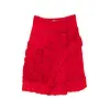 DRIES VAN NOTEN SAMMY BIS EMB 3376 SKIRT RED