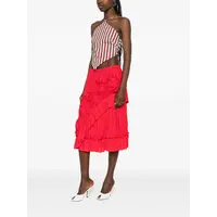 SAMMY BIS EMB 3376 SKIRT RED