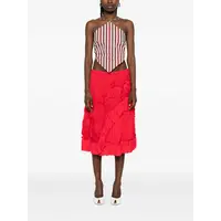 SAMMY BIS EMB 3376 SKIRT RED