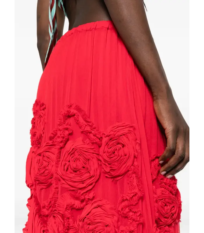 SAMMY BIS EMB 3376 SKIRT RED