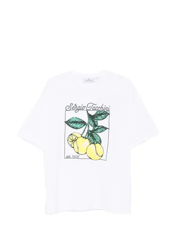 SERGIO TACCHINI sorrento t-shirt wht/aur SERGIO TACCHINI sorrento t-shirt wht/aur
