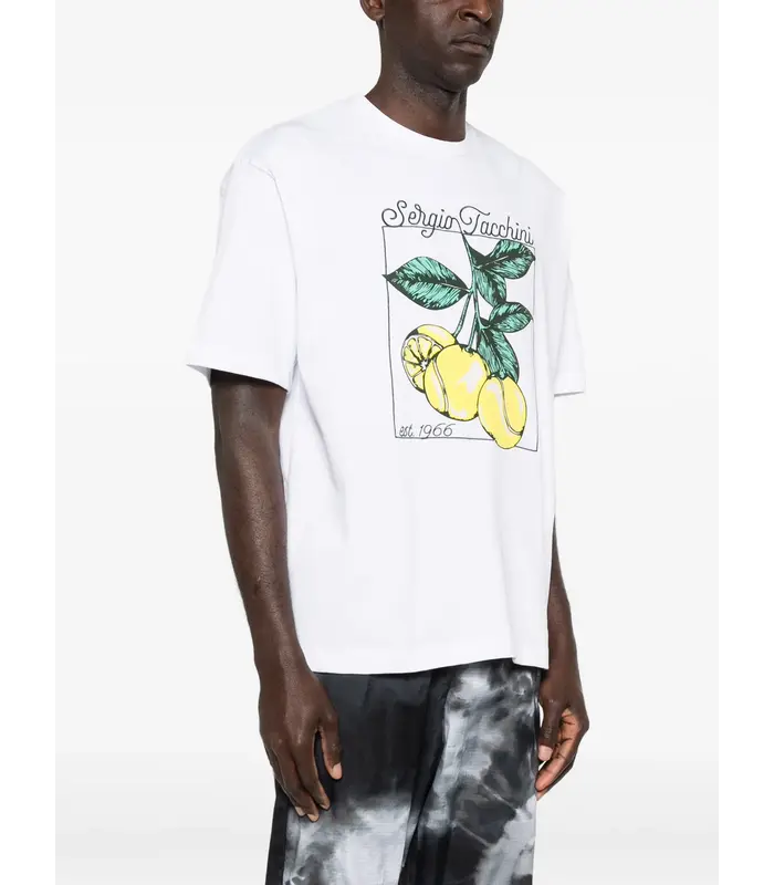 SORRENTO T-SHIRT WHT/AUR