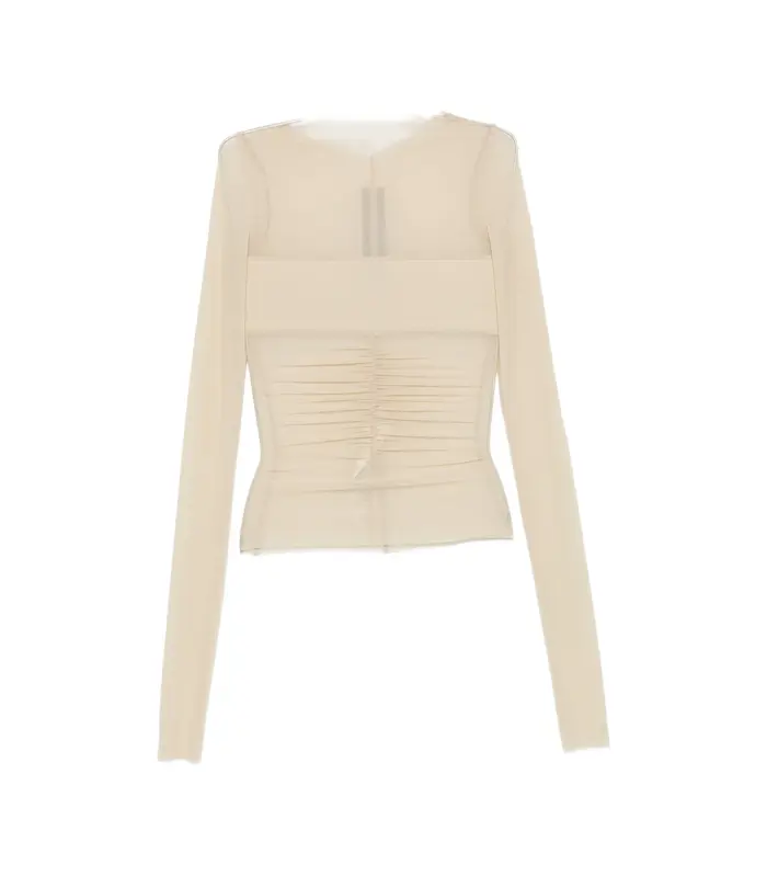 T-SHIRT TEMPLE BANDEAU TOP SAND