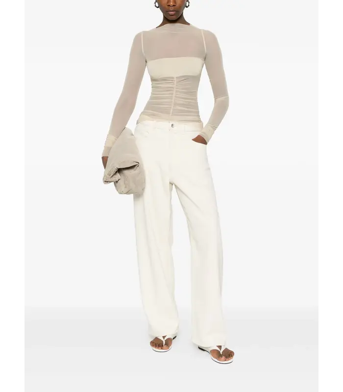 T-SHIRT TEMPLE BANDEAU TOP SAND
