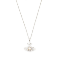 OLYMPIA PEARL PENDANT PLATINUM CREAMROSE