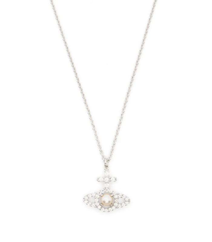 OLYMPIA PEARL PENDANT PLATINUM CREAMROSE