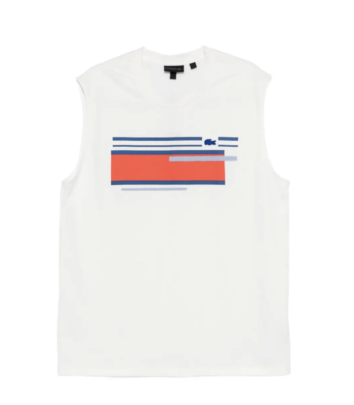 NEUTRON PRINT T-SHIRT FARINE/MULTICO