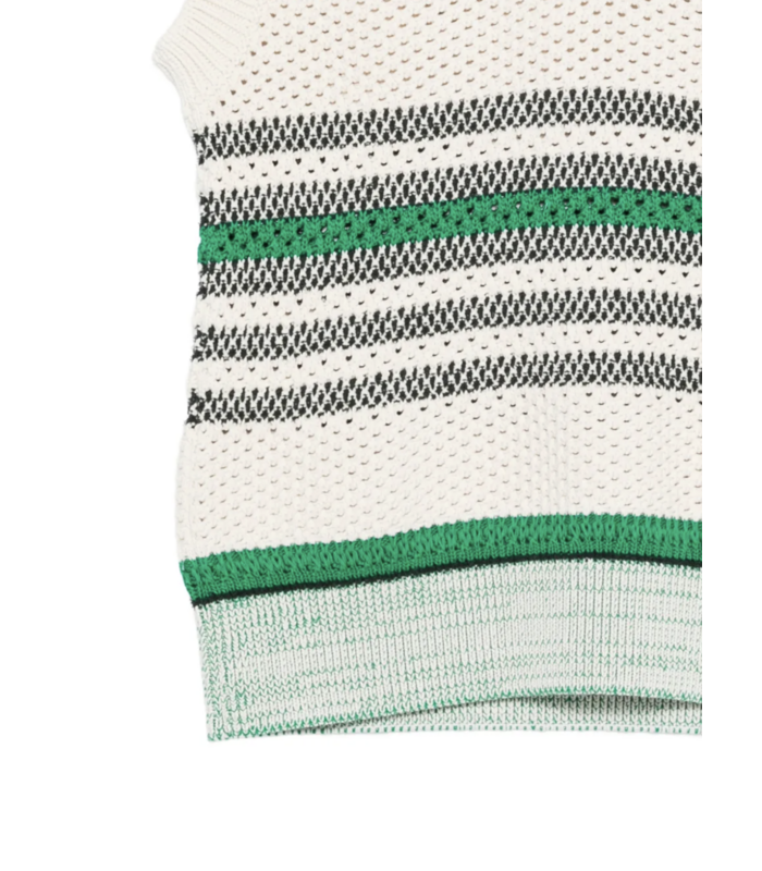 NONO VEST FARINE/ROQUETTE MULTICO