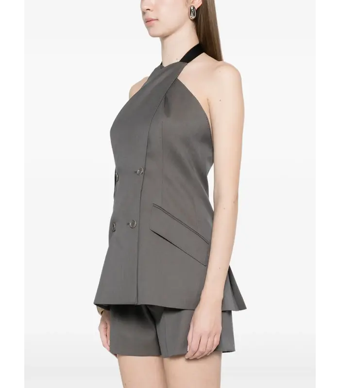 SLEEVLES BLAZER MEDIUM GREY