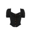 VIVIENNE WESTWOOD BEA CORSET CARDI BLACK