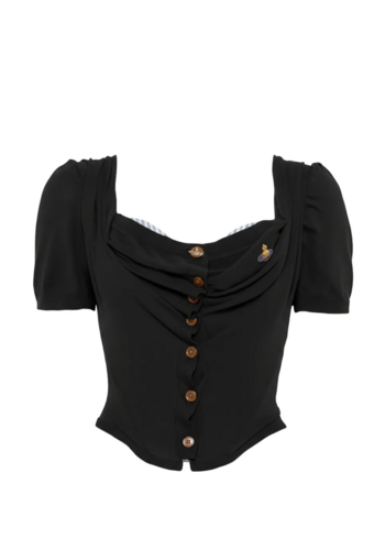 VIVIENNE WESTWOOD bea corset cardi black