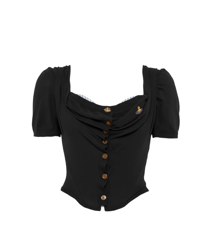 BEA CORSET CARDI BLACK