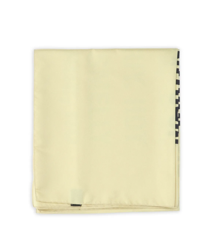 CLASSIFIED SCARF YELLOW