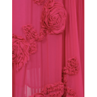 DRINA EMB DRESS FUCHSIA